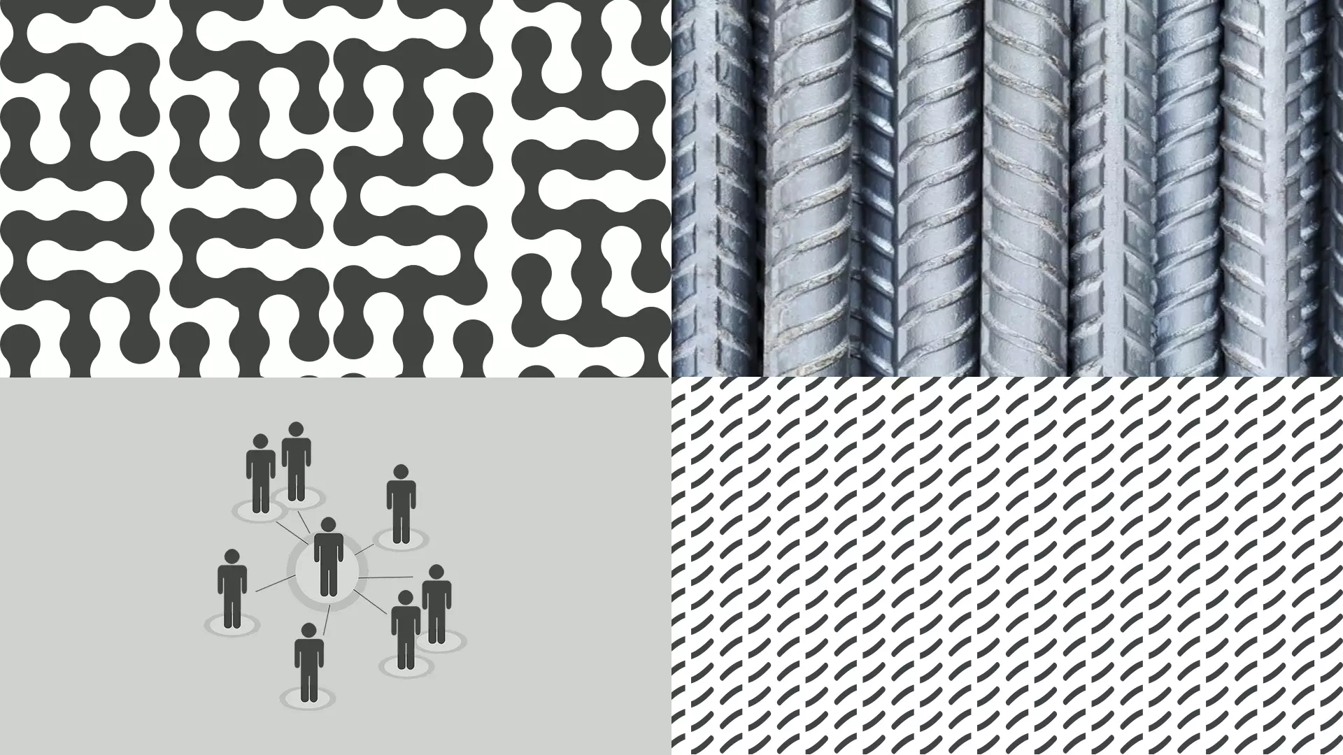 Patterns Anson Anderson Melo Designer Gráfico Identidade Visual Social Media Logomarca Logo IDV Logotipo Une Construtora Construção civil obras reformas